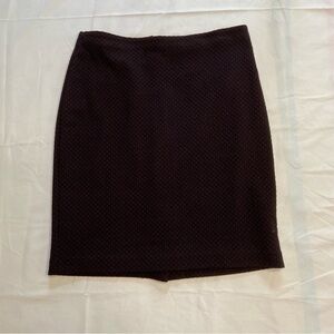 Banana Republic Black Knee-Length Pencil Skirt